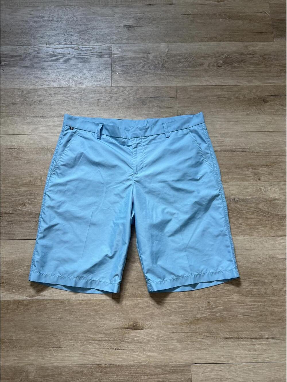 J.Lindeberg Golf Shorts Regular Fit Men's 38 Light Blue Casual Summer